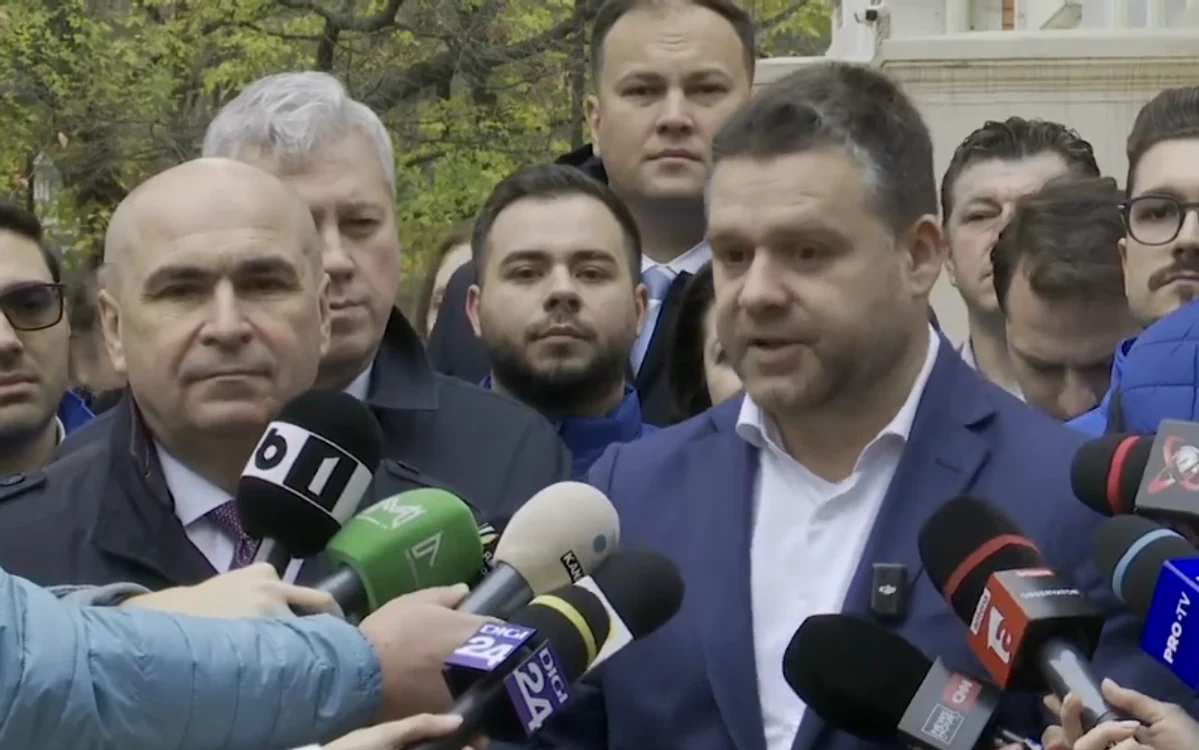 Ciprian Ciucu și-a depus candidatura la Primăria Capitalei FOTO: Captură video