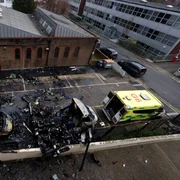 Atac antisemit asupra unor ambulanțe la Londra FOTO EPA EFE jpg