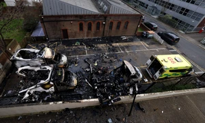 Atac antisemit asupra unor ambulanțe la Londra FOTO EPA EFE jpg