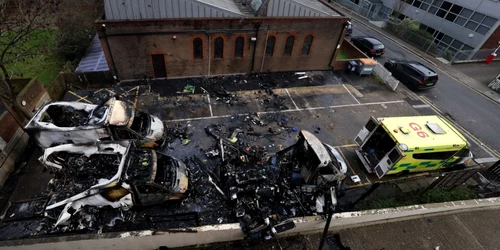 Atac antisemit asupra unor ambulanțe la Londra FOTO EPA EFE jpg