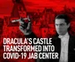 Castelul Dracula transformat într-un centru de vaccinare anti - COVID - 19 Foto Facebook RT