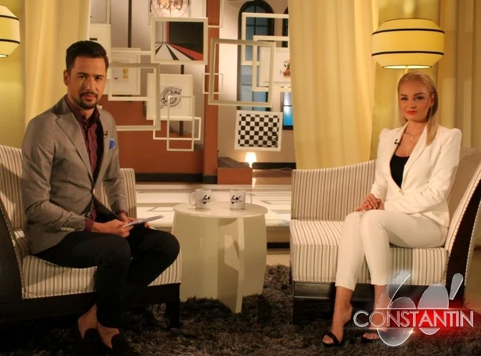 Maria Constantin şi-a deschis sufletul în faţa lui Alexandru Constantin, realizatorul emisiunii Constantin 60' de la Prima Tv