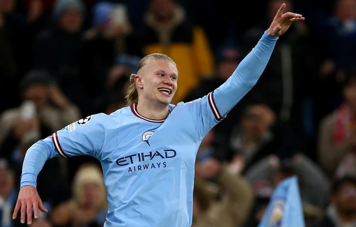 Atacantul lui Manchester City, Erling Haaland. Foto: EPA-EFE