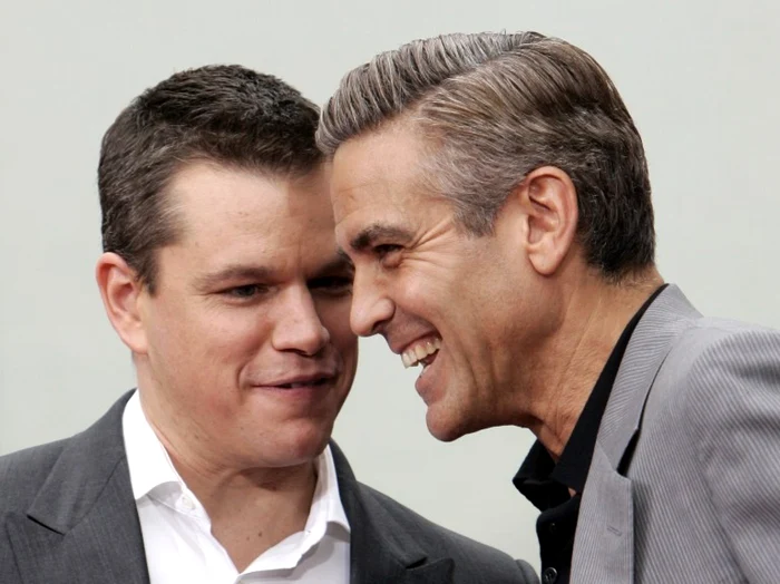 George Clooney îl vrea pe Matt Damon în filmul său FOTO AFP