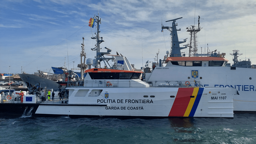 Garda de Coastă, dotată cu două noi nave maritime de patrulare. Pot atinge o viteză de 30 de noduri