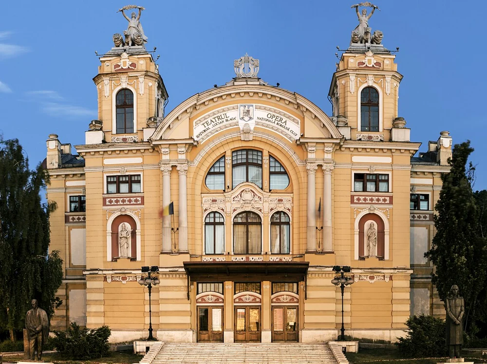 Teatrul Național din Cluj, unde se află și Opera Română/FOTO: Wikipedia