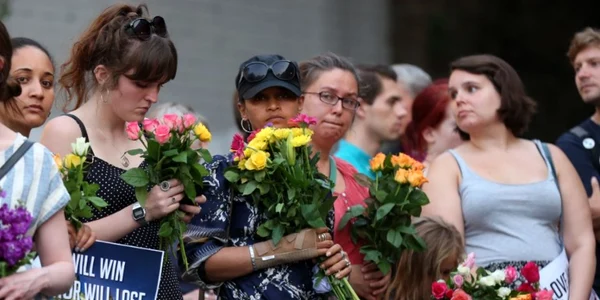 Ceremonie în apropiere de moscheea Finsbury Park FOTO AFP