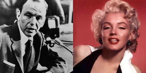 frank sinatra si marilyn monroe foto colaj