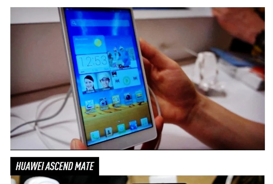 Ascend Mate e un rival atât pentru smartphone-uri, cât şi pentru tablete de 7 inci. FOTO Captură/Adevărul