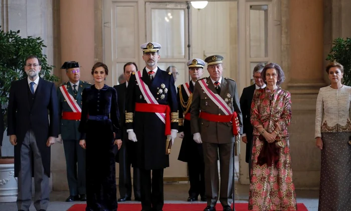 Spanish Royals Celebrate New Year's Military Parade 2018 jpeg