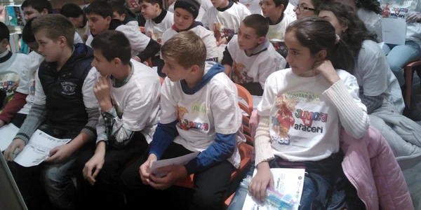 Copiii din programul „Juniori în afaceri“ - Constanţa