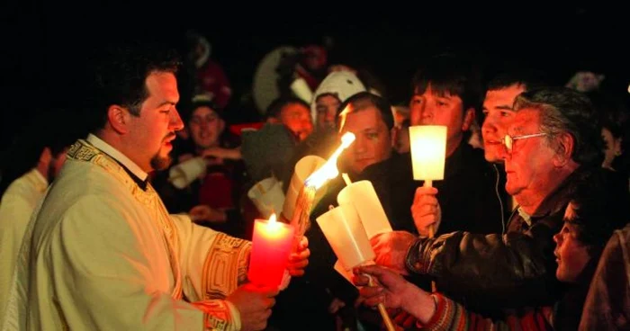 Lumina Sfântă ajunge ldin nou a Timişoara Foto: Arhivă Adevarul