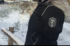 Valentina se află la munte, în Franţa jpeg
