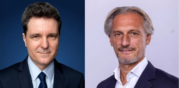 Nicușor Dan și Matei Păun Foto: Facebook/LinkedIN 
