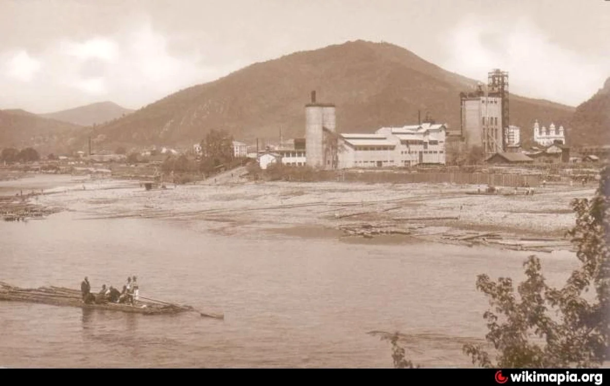 Fabrica de Celuloză din Piatra Neamţ avea să continuie tradiţia începută de Asachi. FOTO:Wikimapia