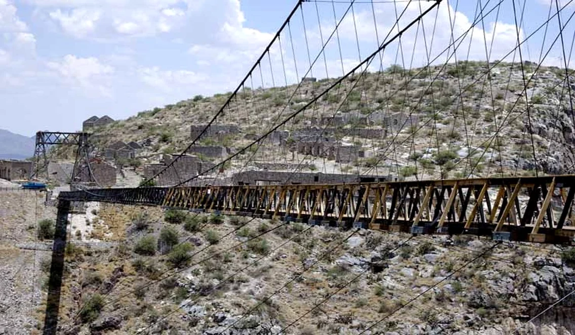 Puente de Ojuela din Mexic a fost creat pentru mineri  jpeg