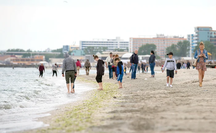 Staţiunea Mamaia s-a animat ca-n vremurile buneFoto: Inquam Photos
