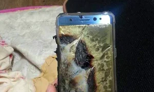 Aşa arată un Samsung Galaxy Note 7 care a explodat jpeg