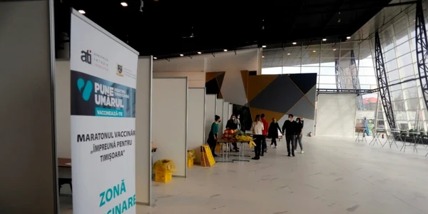 Amenajare centru de vaccinare 