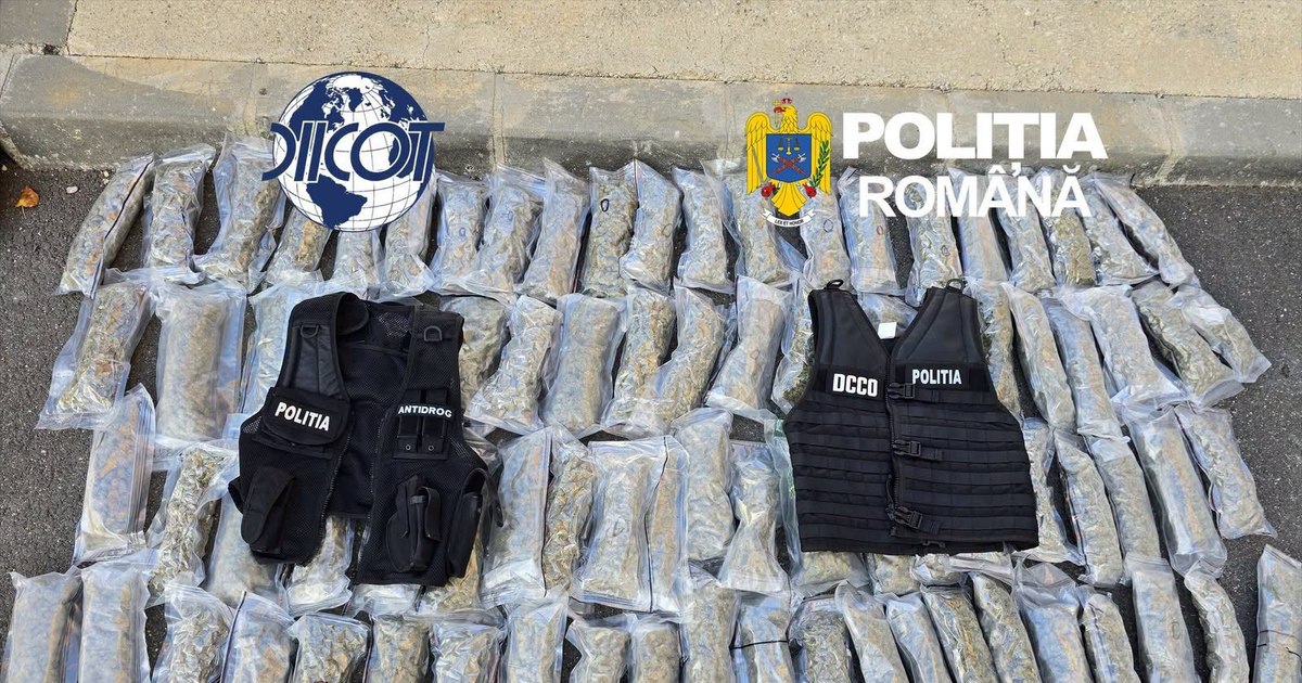 Cetățean bulgar prins în Dolj cu cocaină și canabis în portbagaj