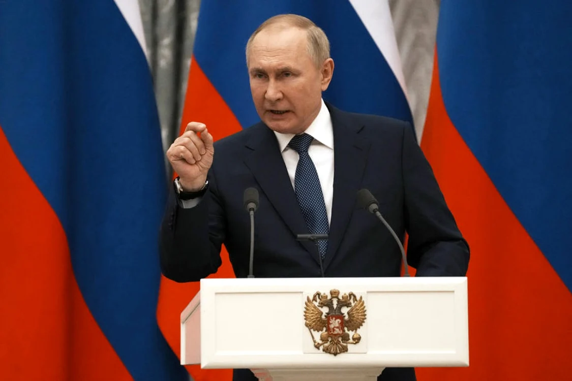 Pre;edintele rus Vladimir Putin