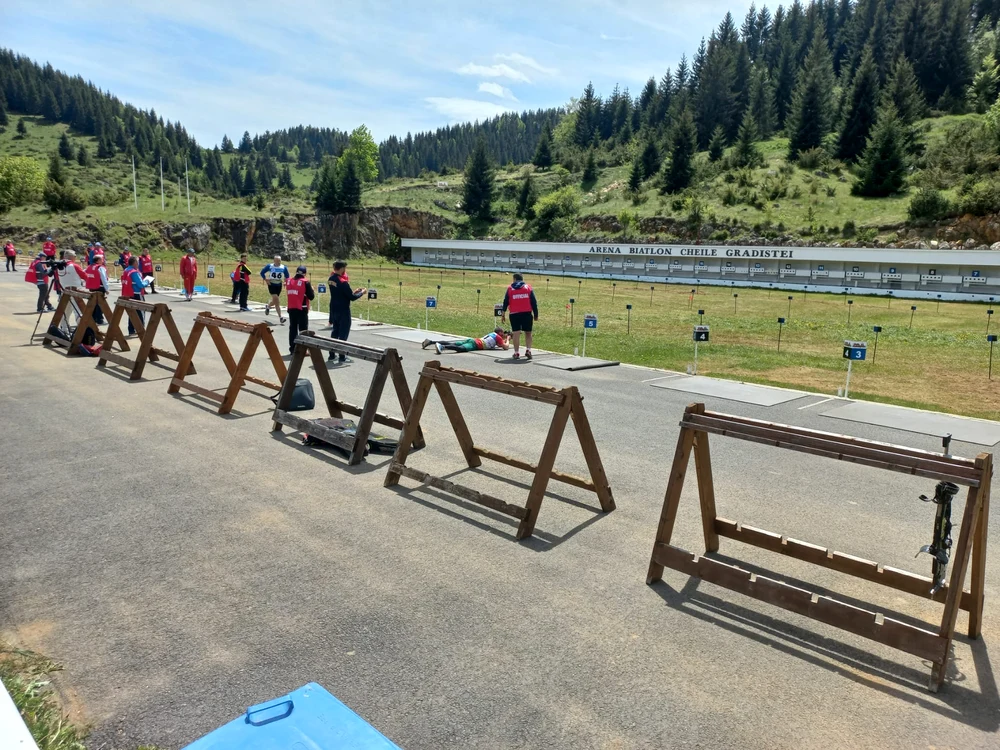 Baza de biatlon de la Cheile Grădiștei FOTO Ioan Buciumar