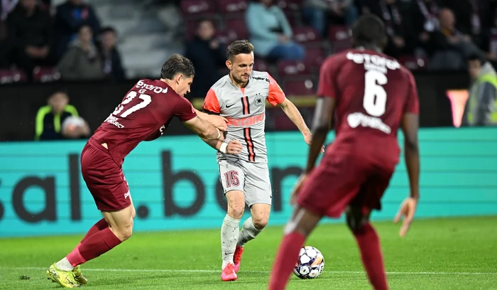 FCSB și CFR Cluj își vor măsura forțele pentru trofeu (FOTO: Sportpictures)