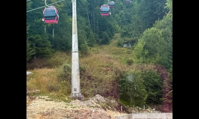 gondola sinaia a fost oprita temporar din cauza ca un pilon s a deplasat png