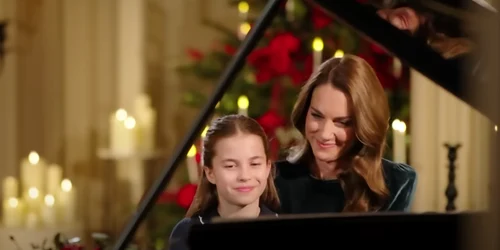 Catherine, prinţesa de Wales, şi fiica sa Charlotte FOTO Captură video The Prince and Princess of Wales / Youtube