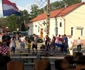 Atmosferă de meci mare în Ţinutul croaţilor din Banatul Montan FOTO Ş.Both