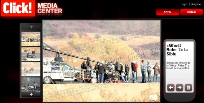 Filmări "Gost Rider 2" la Sibiu