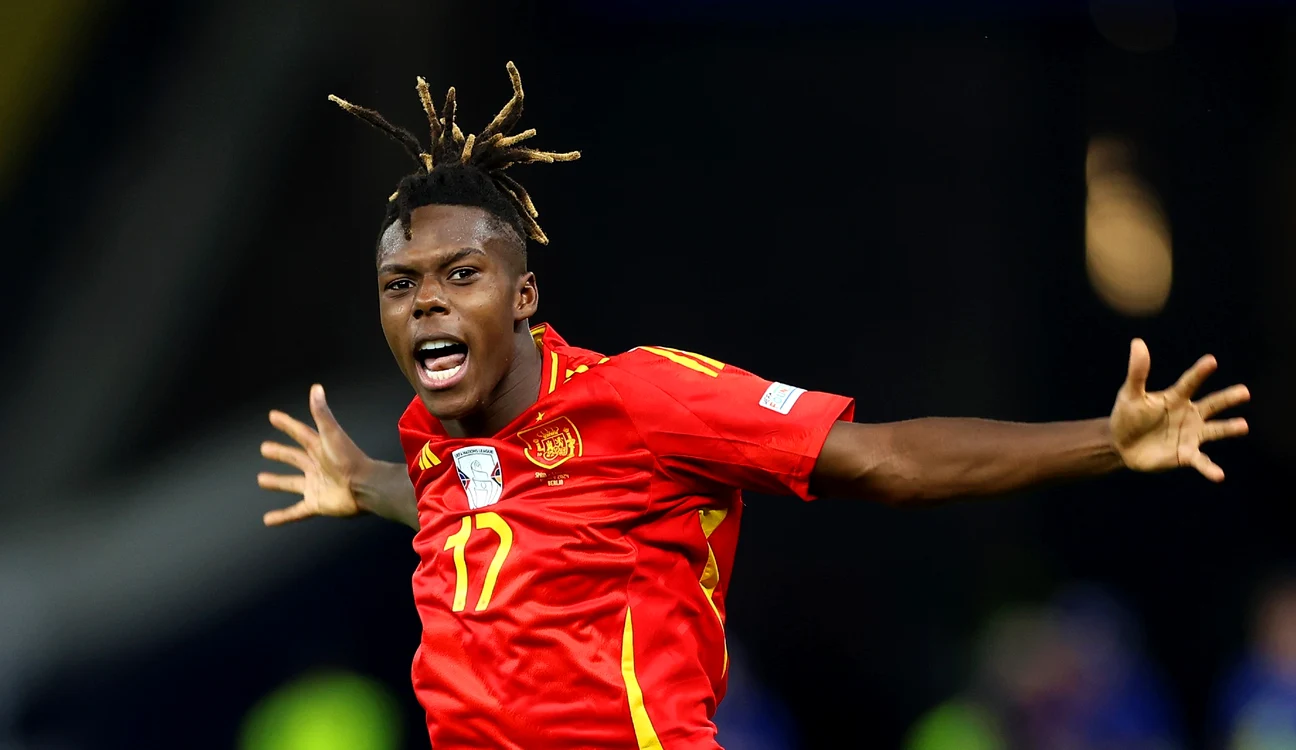 Nico Williams a deschis drumul Spaniei spre victorie în finala Euro 2024. FOTO: Platforma X