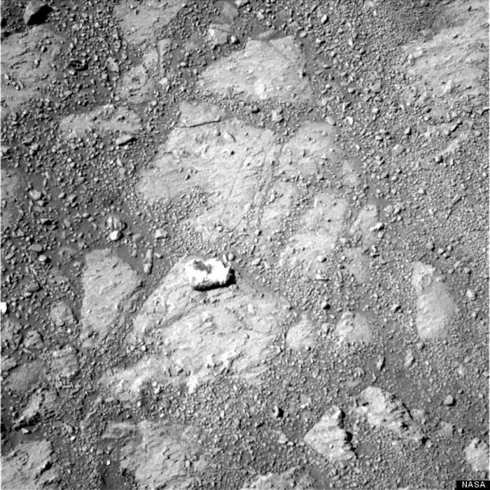 roca marte foto nasa