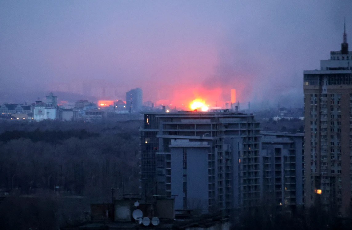 Rusia a lansat duminică dimineață un atac cu rachete asupra Ucrainei FOTO Profimedia