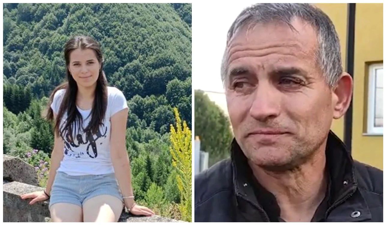 Andreea și tatăl ei Foto: Facebook