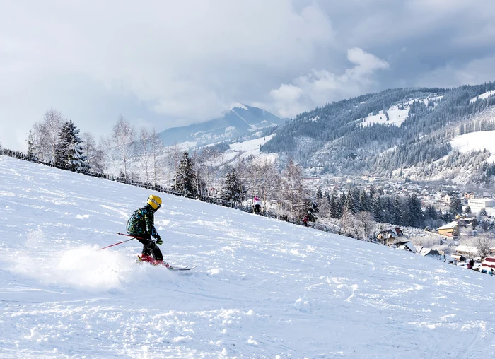 Unde se va putea schia, în weekend-ul acesta Foto: Shutterstock 