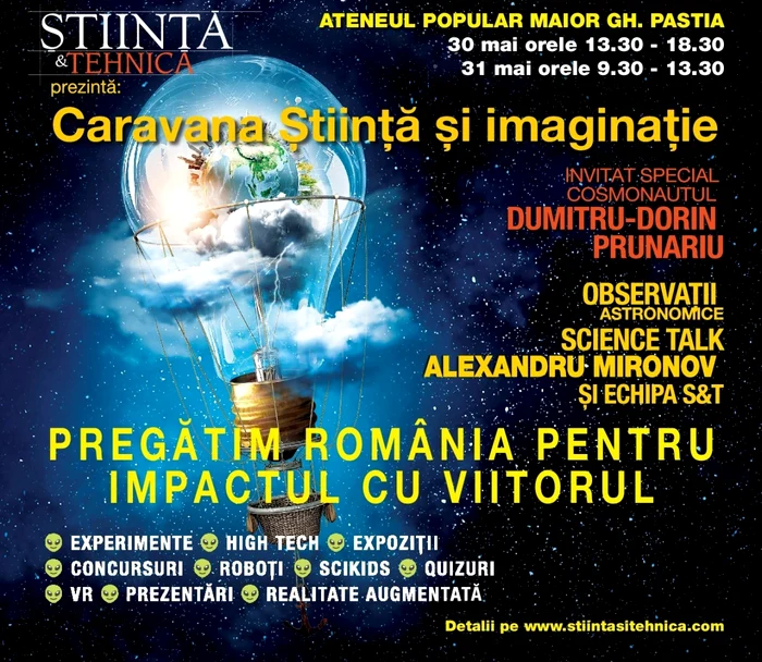 caravana stiinta