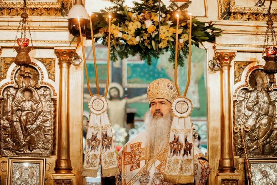 Înaltpreasfinţitul Teodosie - arhiepiscopul Tomisului Sursa Facebook Arhiepiscopia Tomisului