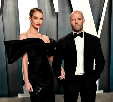 Rosie Huntington Whiteley și Jason Statham