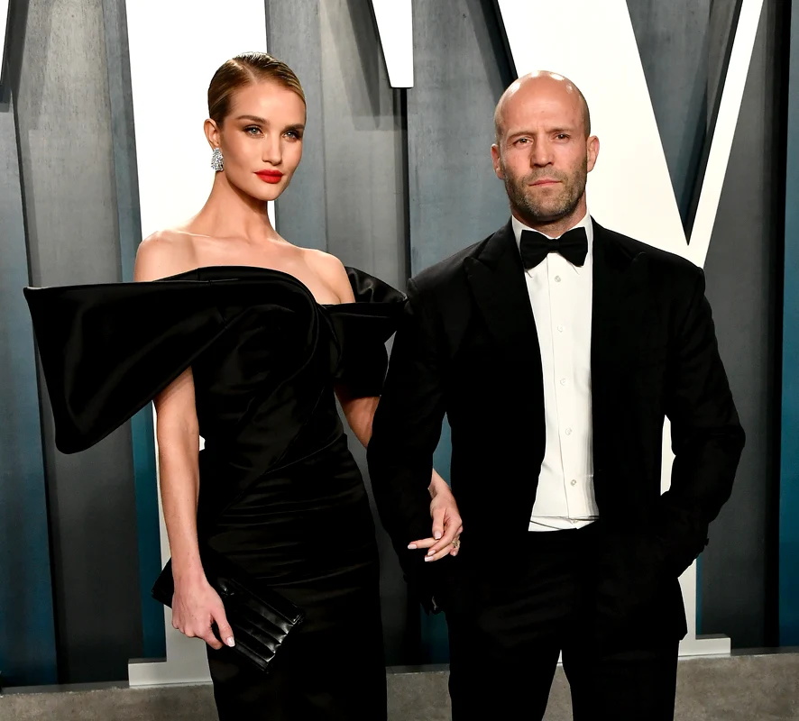 Rosie Huntington Whiteley și Jason Statham