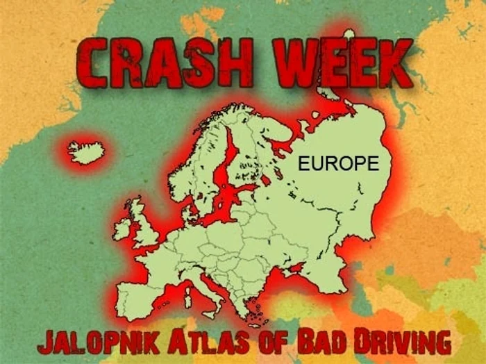 VIDEO România, statul european cu cei mai iresponsabili şoferi
