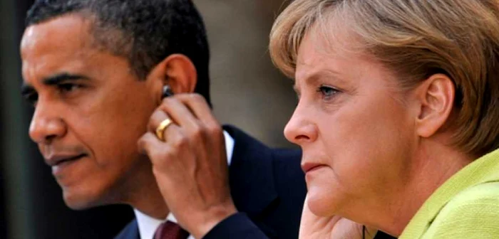 Preşedintele american Barack Obama şi cancelarul Germaniei Angela Merkel la o reuniune comună. FOTO: NBC
