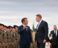 Emmanuel Macron la baza militara Mihail Kogalniceanu Klaus Iohannis cort popota soldati (3) jpg