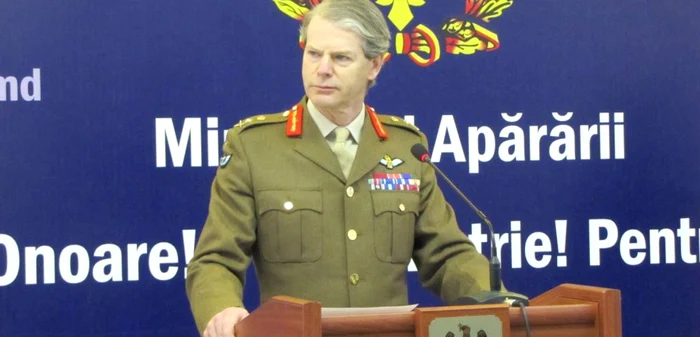 Generalul american Adrian Bradshaw, adjunctul comandantului suprem al Forţelor Aliate în Europa. FOTO Adevărul Moldova FOTO: Adevărul