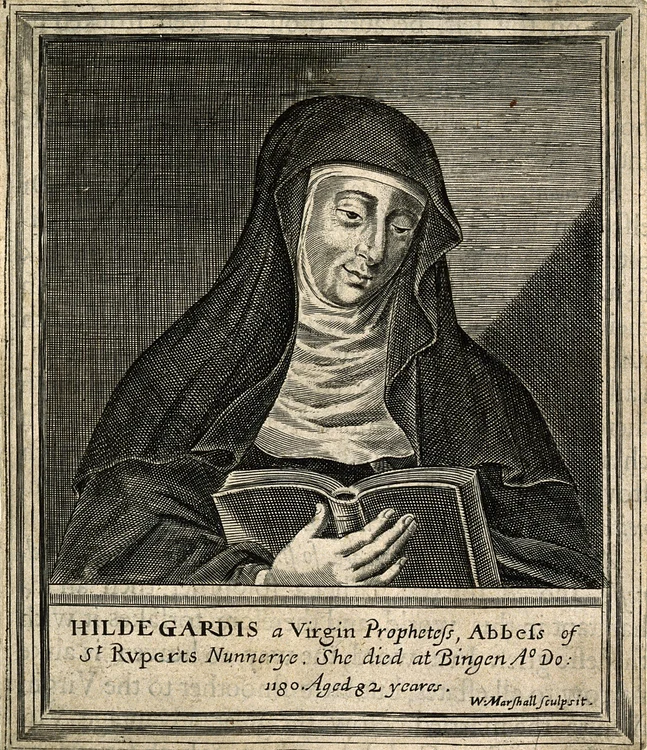 Hildegard de Bingen FOTO wikipedia