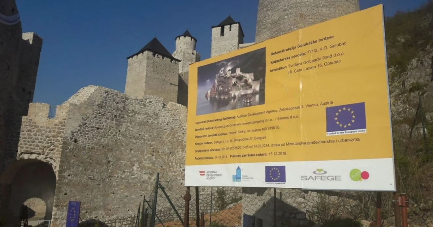Cetatea Golubac FOTO Both