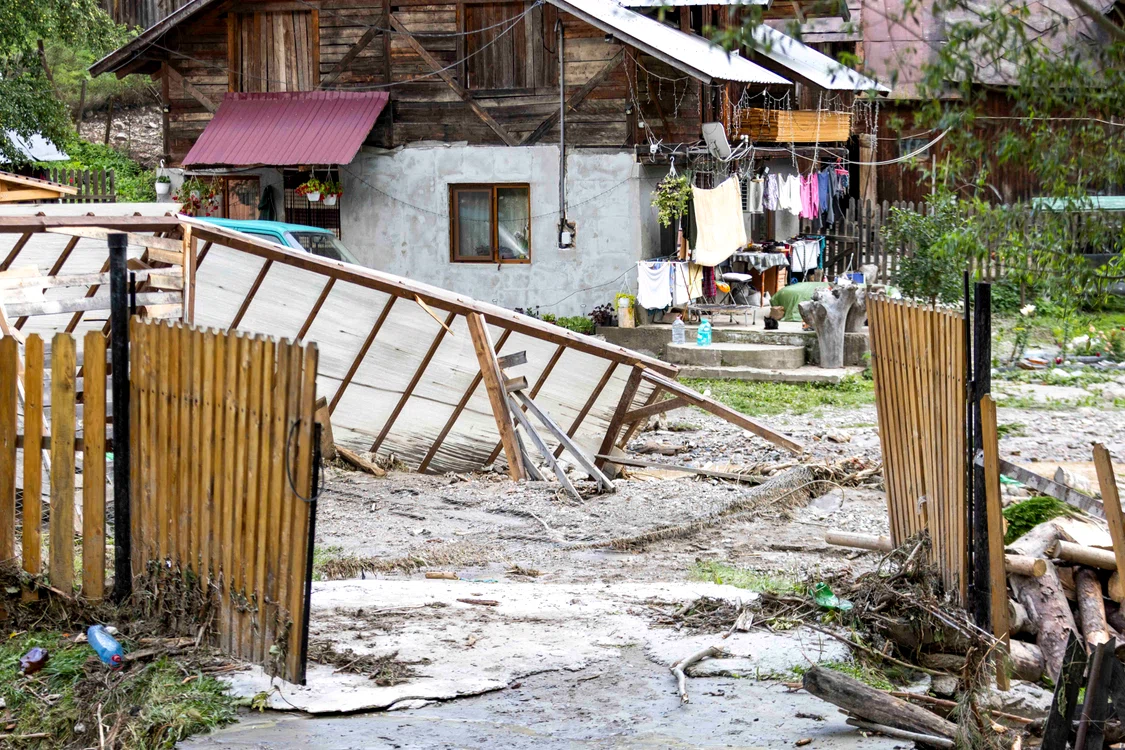 Inundații în Suceava FOTO: Inquam Photos/Casian Mitu
