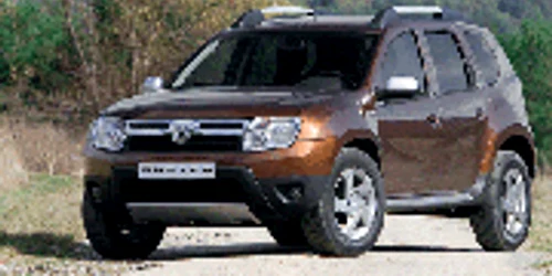 Portbagajul lui Duster ajunge la 1.600 de litri cu bancheta rabatată