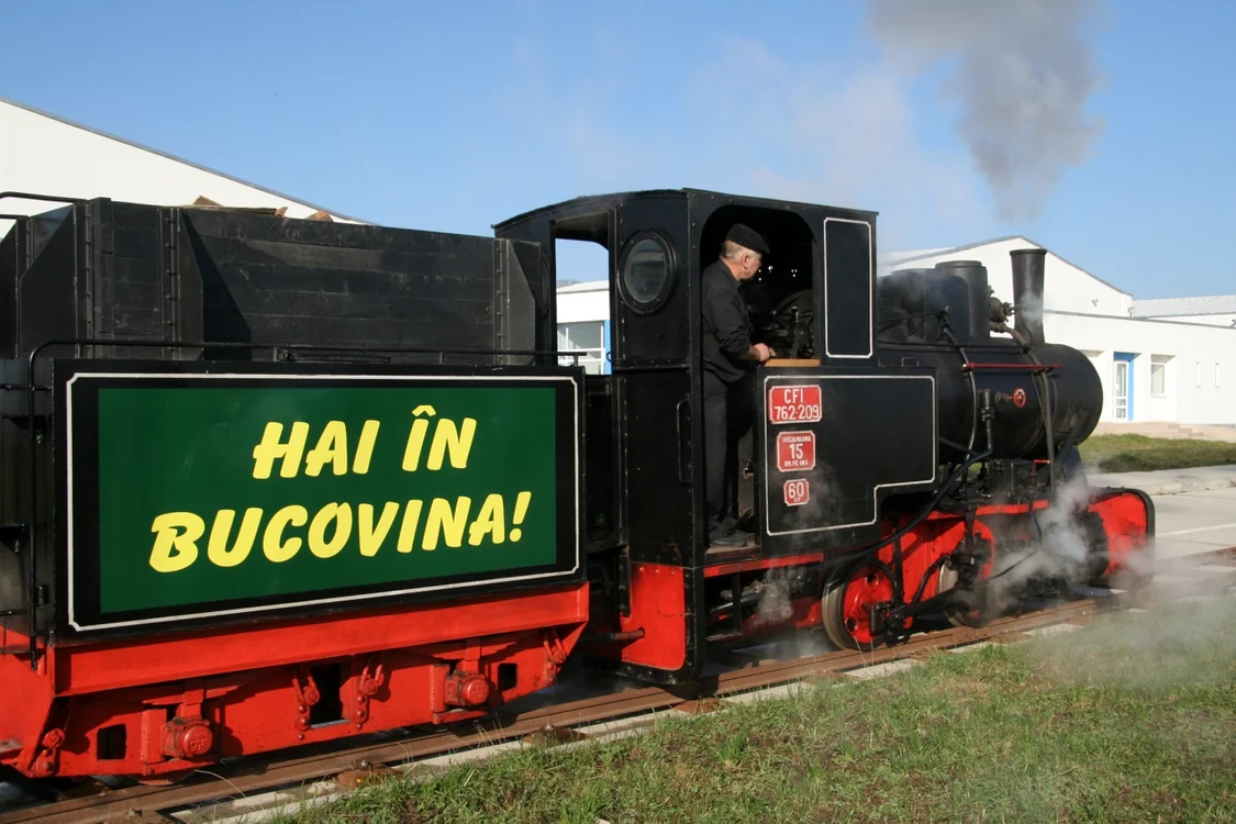 Turiştii sunt invitaţi la o plimbare cu mocăniţa, dar hoţii fură şinele de cale ferată. Foto: Sandrinio Neagu