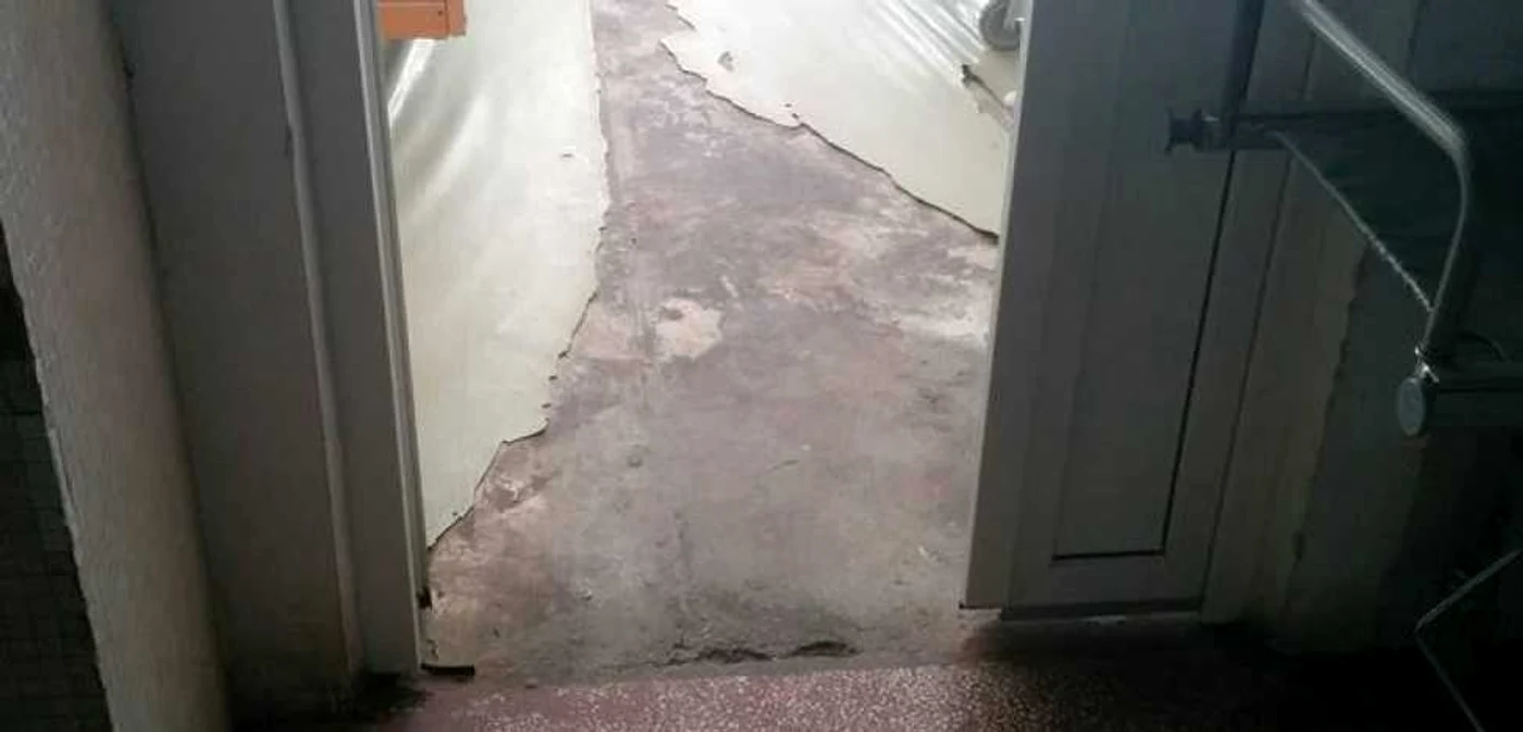 Spitalul Clinic Judeţean de Urgenţă Constanţa - imagine a mizeriei Foto Lucian C. 
